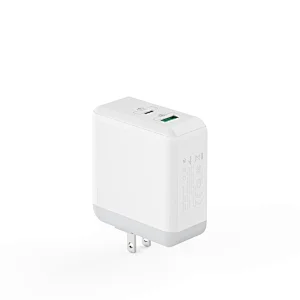 63W Interchangeable Plug Travel Adapter with PD+QC3.0