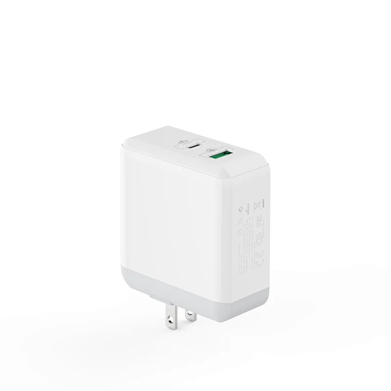63W Interchangeable Plug Travel Adapter with PD+QC3.0