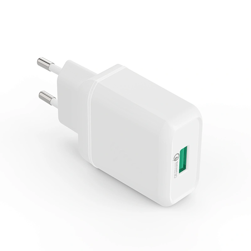 1 chargeur de voyage rapide USB QC3.0