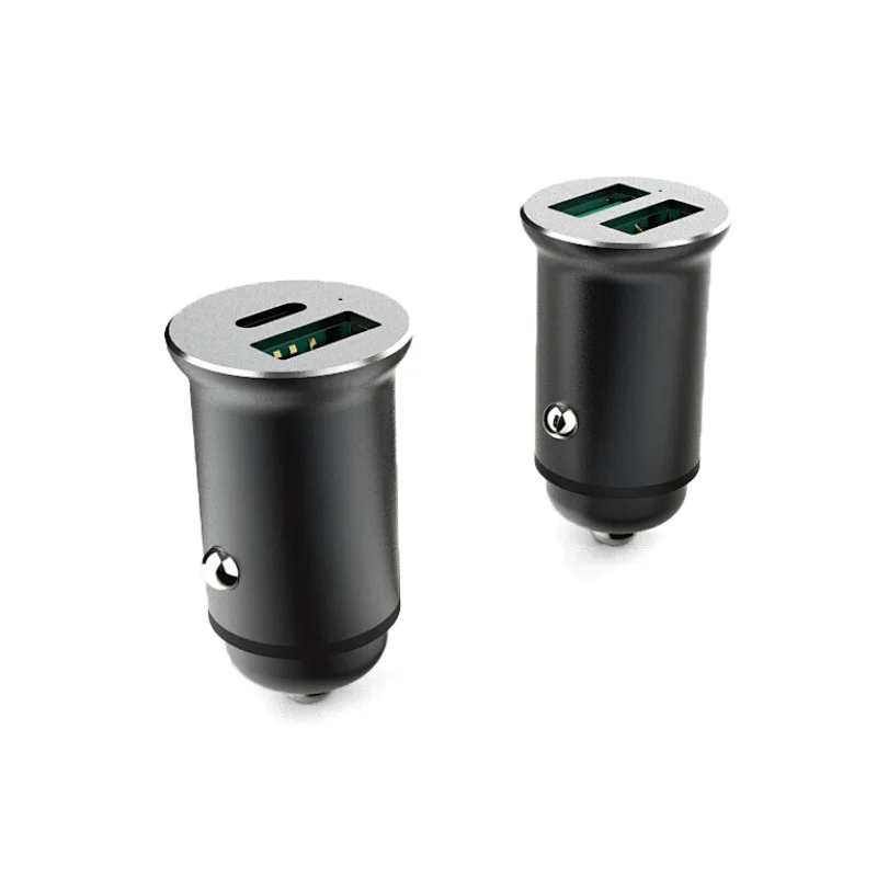 Dual Output Fast Aluminum Car Charger