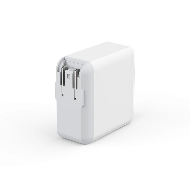 63W Interchangeable Plug Travel Adapter with PD+QC3.0