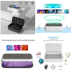 15W Wireless Charging UV Sterilize Box
