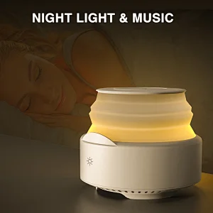 Multi Function Wireless Charger with Speaker and Night Light