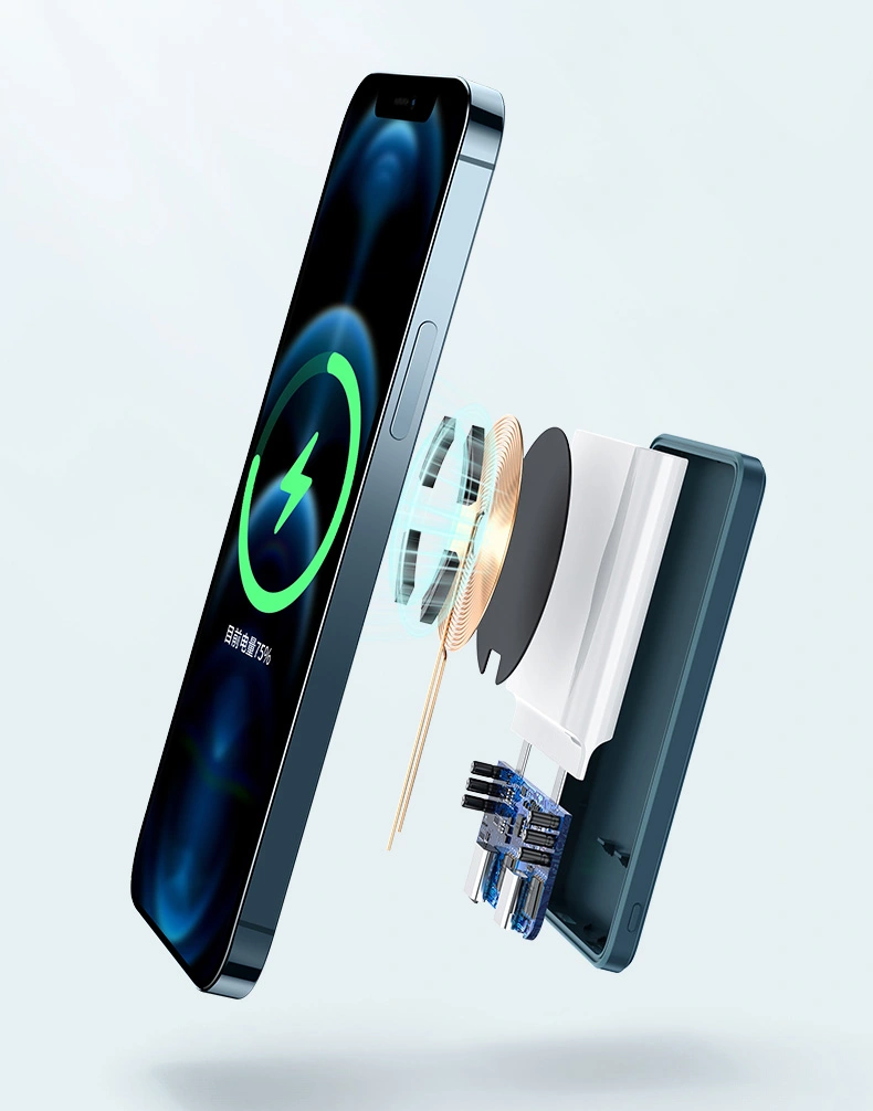 Magnetic 15W wireless power bank