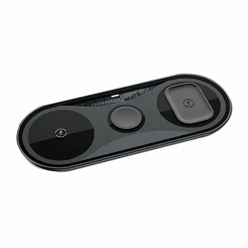 Clear-X Fast 15 Вт 3-в-1 Беспроводная зарядная панель