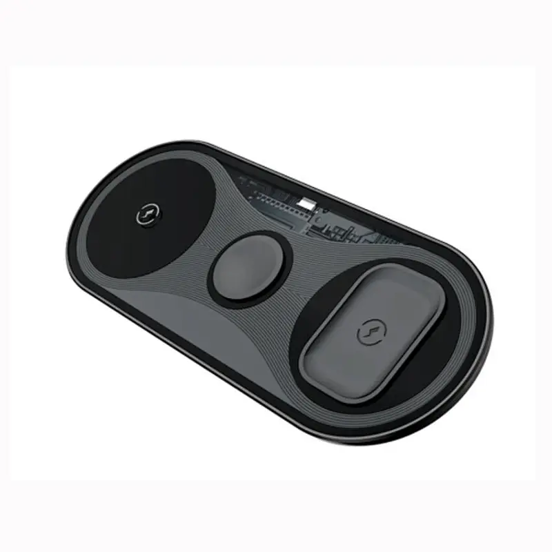 Clear-X Fast 15W 3-in-1 Wireless Charging Pad