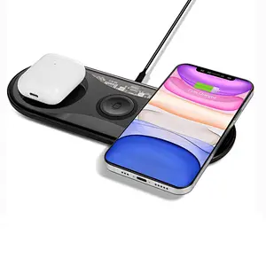Clear-X Fast 15W 3-in-1 Wireless Charging Pad