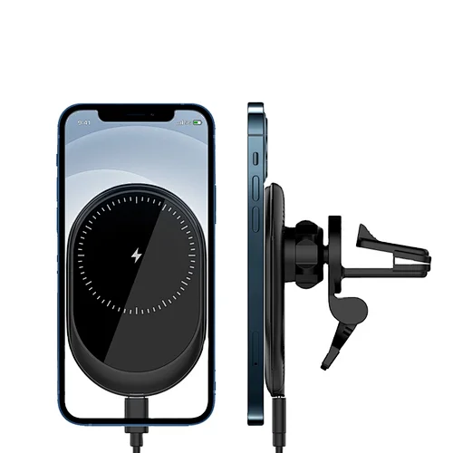 Magnatic Car Mount 15W PD Fast Charging Wireless  Charger