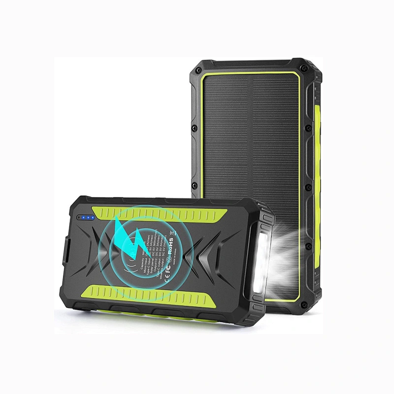 24000mAh solar power battery charging