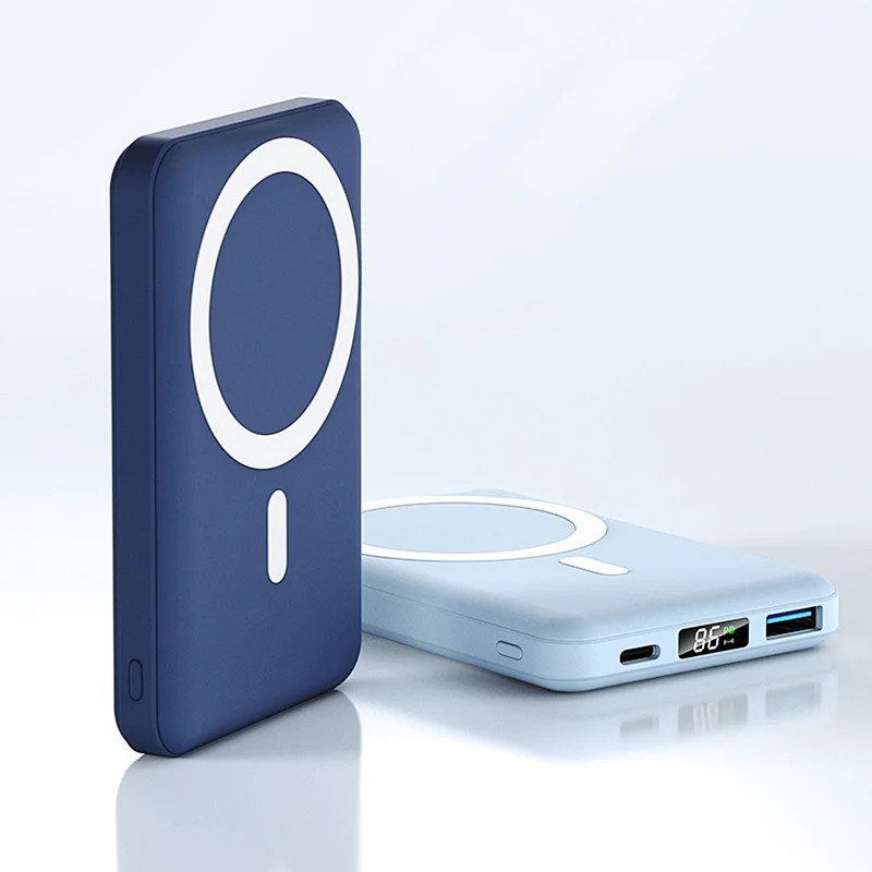Ultra Compact 5000mAh Mag-Safe Wireless Power Bank