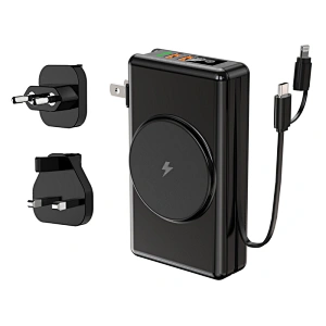 cargador todo-en-1 del banco mundial de la corriente alterna del paladio Magsafe del paladio de carga rápida 20000mAh