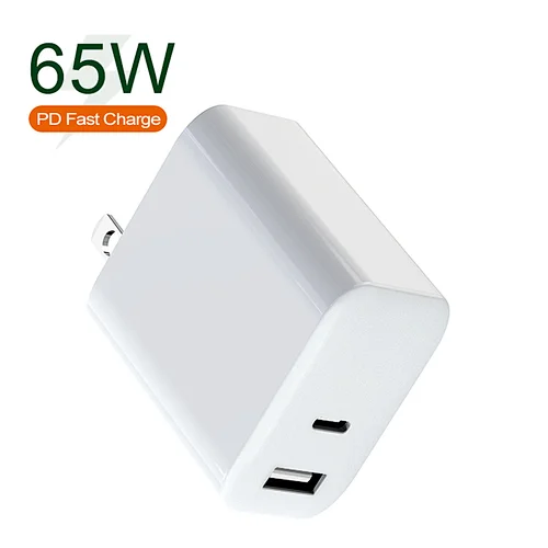 65W GaN Technology PD+QC Charger 3 Ports Output
