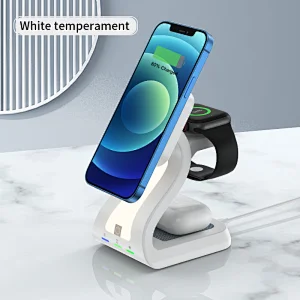 Magnetic 3 in 1 Wireless Charger with Night Light