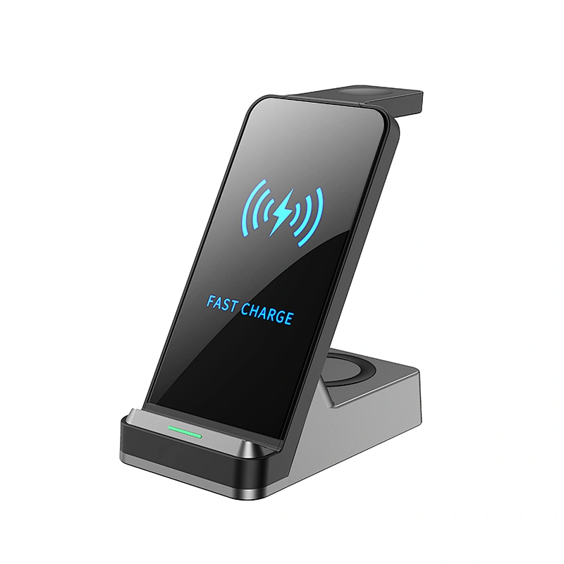 Support de charge sans fil rapide 15 W portable 3 en 1