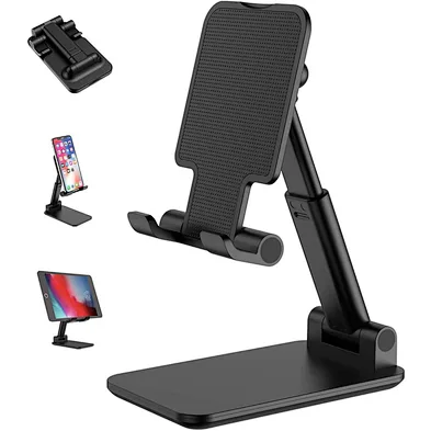 Foldable Plastic+Aluminum Stand for Phone and Tablet