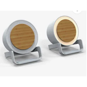 Bluetooth Speaker 10W wireless Charger with Night Lamp