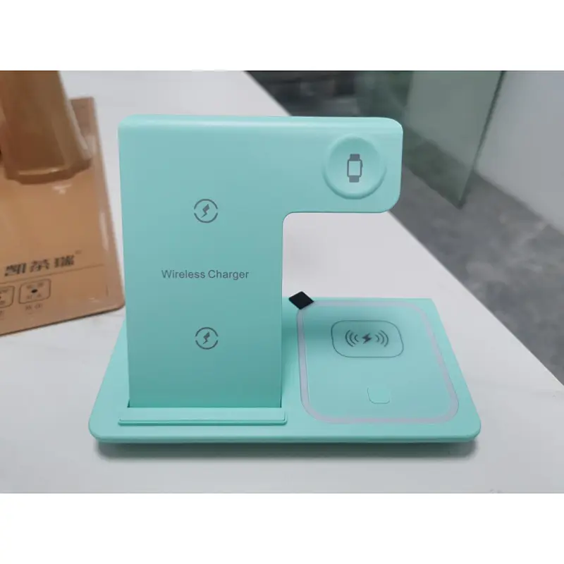 Foldable 3-in-1 Fast 15W Wireless Charger