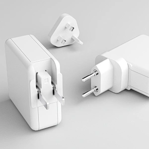 Порты GaN 3 65 Вт Quick Charge 3.0 Type C Pd Зарядное устройство для дорожного адаптера