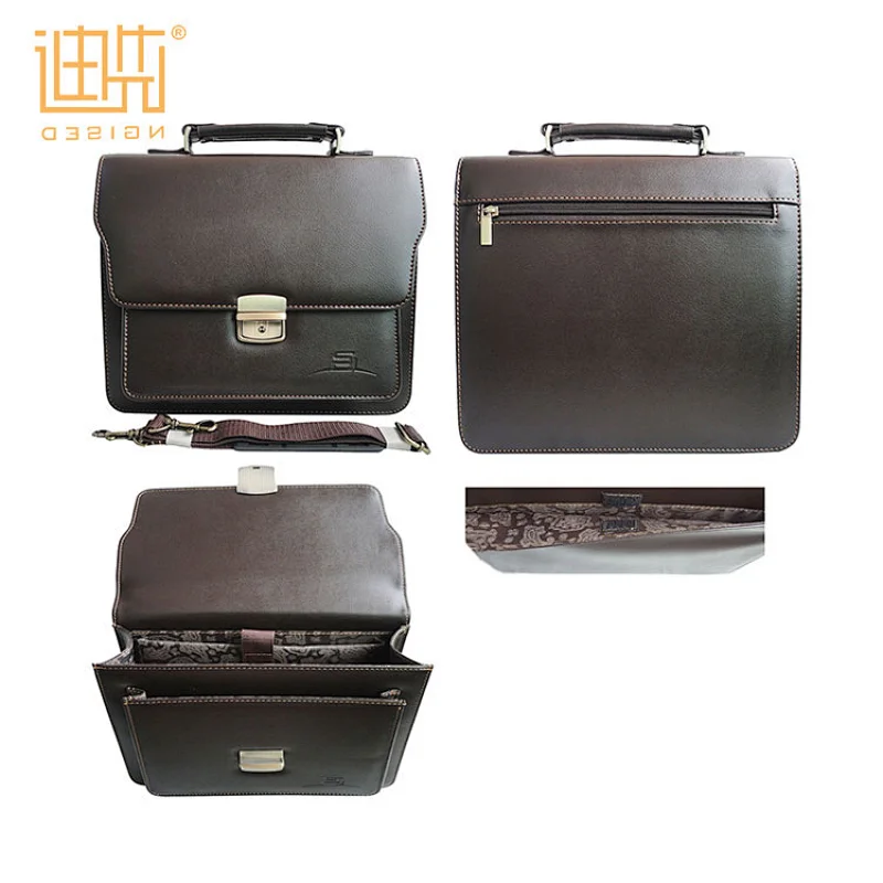 China Wholesale Luxury Unique PU Leather Briefcase Lawyer Briefcases