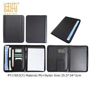 Custom Handmade Business Executives A4 Padfolio with Notepad