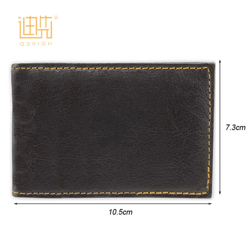 Premium foldable PU wallets card holder with antimagnetic function RFID