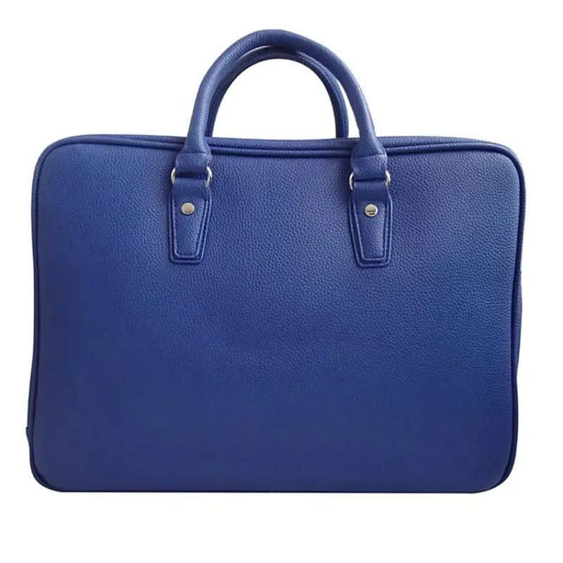 Personalized  leather tote bag briefcase Daily shopping outdoor