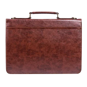 Hot sale wholesale custom fashion leather bag men pu unique business briefcase