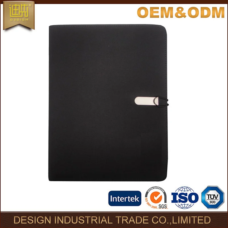 fashion design men business microfiber a4 leather resume portfolio
