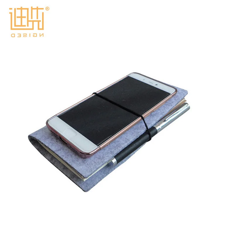 Manufacturer wholesale Wool Binder School Student Diary Custom Notebook