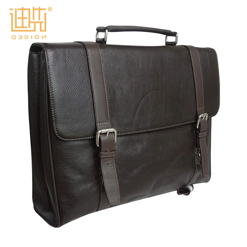 Custom Genuine leather briefcase men fashion briefcase