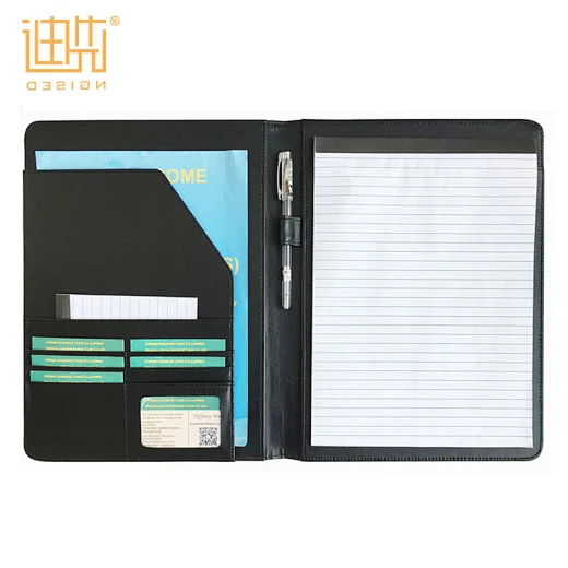 executive pu leather portfolio