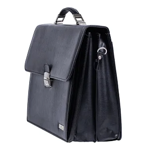 Hot selling business men tote bag fashion pu leather briefcase