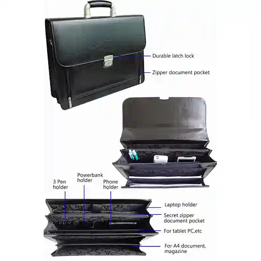 mens portable briefcase