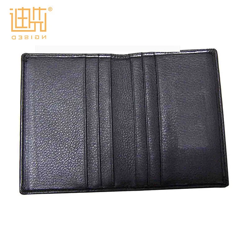 PU Credit card folder genuine leather card holder men's wallet