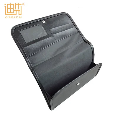 Gift item black document folder car manual holder fashion auto document holder