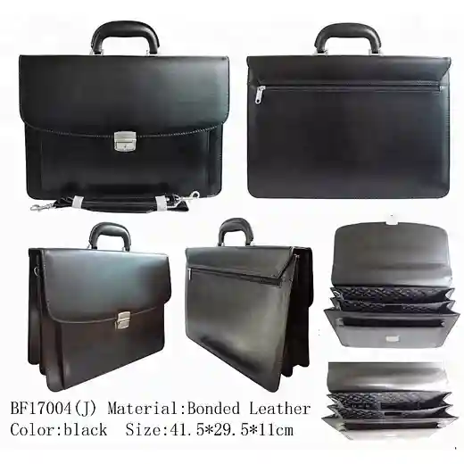mens genuine leather briefcase