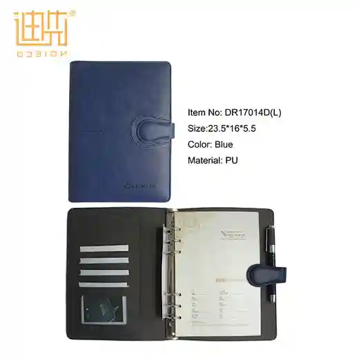 business planner leather notebook