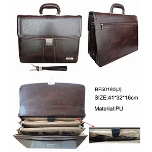 brand briefcase unique color metal lock briefcase office business bag