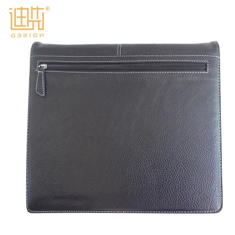 Magnetic closure way Pu leather file folder car document auto holder