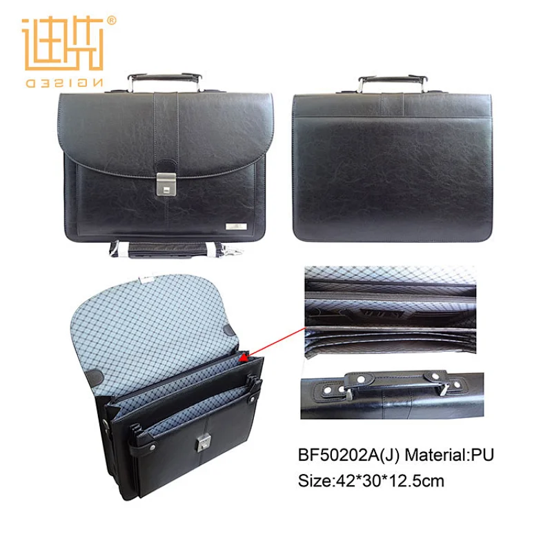 China Wholesale business lawyer document new design fashion Pu leather executive briefcase men