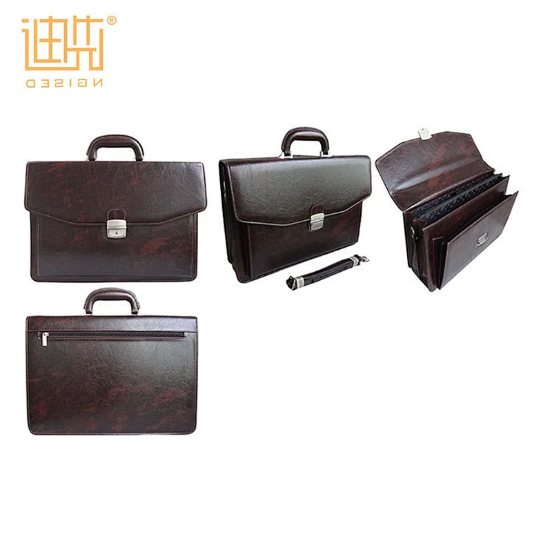 men leather bag high quality men briefcase branded art cheap lawyer business genuine PU leather briefcase