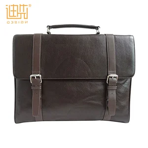 Custom Genuine leather briefcase men fashion briefcase