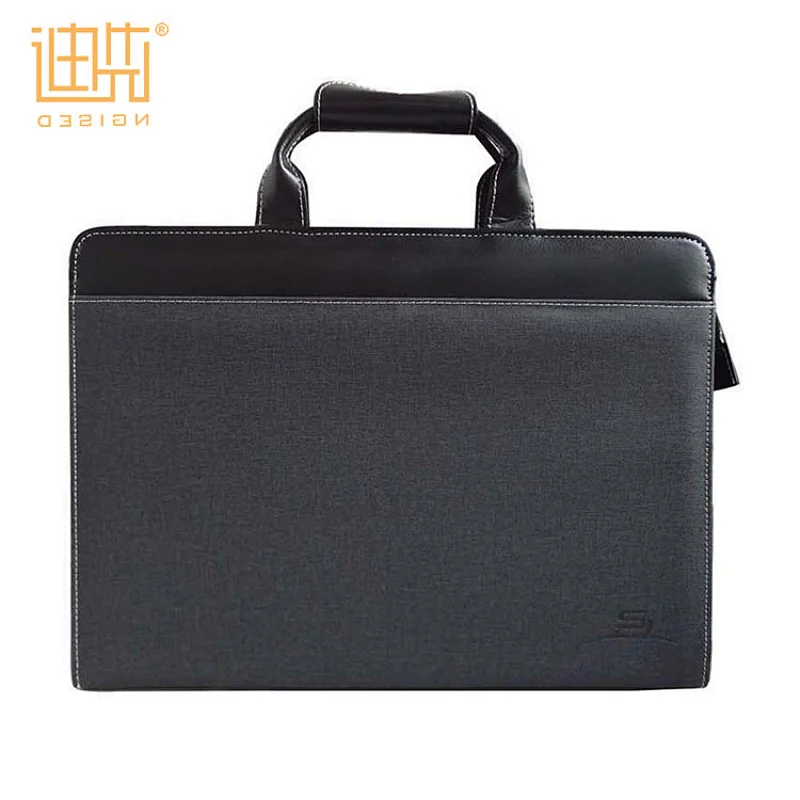 2019 Custom PU Leather Business Bag Waterproof Briefcase