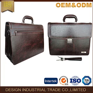brand briefcase unique color metal lock briefcase office business bag