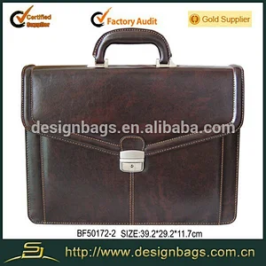 Executive men briefcase leather briefcase luxury bag