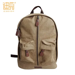 Most popular new fashion canvas backpacks student casual backpack with good quality