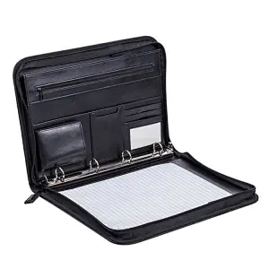 China manufacturer professional PU leather padfolio portfolio file folder