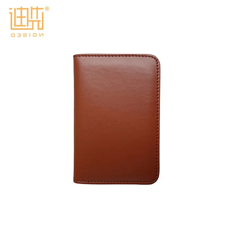 Wholesale RFID real leather short clip wallet for men