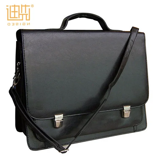 bolso maletín de cuero para hombre
