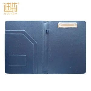 fashion manufacture diary notebook cover a4 portfolio China wholesale high quality leather file folder